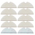 Miniatyrbilde 1 av 5: 10 stk. moppeputer for Q5 Pro/Q8 Max/Q8 Max+//+/ Max/ MAX+/S5/S50/S51/S55/S5 MAX robotstøvsuger