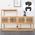 Miniatyrbillede 5 af 10: 10-pak Udendørs Møbelklemmer til Patio Sofa Klemmer Rattan Møbelklemmer Vikkerkarm Fastgørelser Forbind Sektion 0.36 B