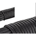 Miniatyrbillede 1 af 3: Professionel reb 31m X 4mm i modstandsdygtig nylon I Flere farver I Paracord 550 I Sort
