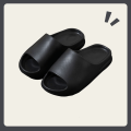Miniatyrbillede 1 af 5: Hjemmesko Tykke Platform Badeværelse Sky Slippers Sort sort black 44-45#-44-45#