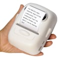 Miniatyrbillede 2 af 4: Trådløs bærbar lommestørrelse termisk printer - A052