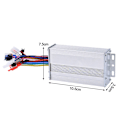 Miniatyrbillede 2 af 10: Elektrisk cykelcontroller Intelligent To-mode 36V/48V 350W