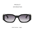 Pikkukuva 7 / 7: Tukkumyynti 2024 uudet luomukset muotisuunnittelijan aurinkolasit kuuluisan brändin luksus aurinkolasit aurinkolasit miehille naisille C8 hexagon small sunglasses