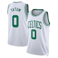 Miniatyrbilde 1 av 2: Boston Celtics Tatum No.0 Basketball Jersey T-skjorte - Perfekt L