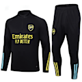 Miniatyrbillede 1 af 3: 23-24 Arsenal Sort Børns Langærmet Jersey Sæt Træning Komfortabel-Xin 14#