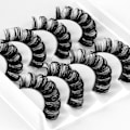 Miniatyrbilde 6 av 10: 4 par falske øyevipper Russiske Strip Vipper 4005 4005 4005 4005