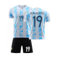 Miniatyrbild 7 av 11: Ny 20-21 Argentina tröja nr 10 Messi hem och borta Neymar vuxen och barn speluniform Home socks No. 21 18