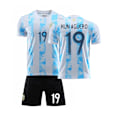Pikkukuva 7 / 11: Uusi 20-21 Argentiinan pelipaita nro 10 Messi koti- ja vieraspelipaita Neymar aikuisille ja lapsille Away games with white numbers M