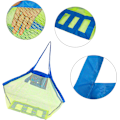Miniatyrbillede 5 af 5: 2 mesh på stranden, sammenklappelig stor mesh, bærbar legetøjsopbevaringspose, væk fra sand og vand, perfekt til udendørs swimmingpools og sommerferie