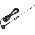 Miniatyrbillede 5 af 5: 4G LTE-antenne SMA 7dBi magnetisk base 4G-antenne med 3 meter/9,84ft forlængerkabelantenne til EE O2 Vodafone Three Huawei Netgear 4G LTE-routerport SMA