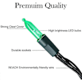 Miniatyrbillede 3 af 5: Julemini-lysstreng, 50 LED-lysstreng med UL-certificering Colorful