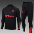 Miniatyrbillede 1 af 3: 23-24 Manchester United Langærmet sæt til børn/voksne sort black 16#