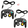 Miniatyrbild 1 av 4: 2X Trådlös Joystick-kontroller för Wii GameCube GC