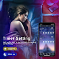 Miniatyrbild 5 av 5: LED-remsa 40 m, PSTAR Bluetooth LED-remsa RGB 24 V