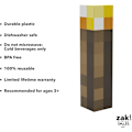 Pikkukuva 4 / 6: Minecraft Torkku Pullo - Vanhan Koulupelin Vesi Pullo, 650 ml, BPA Vapaa
