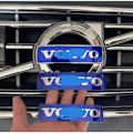 Miniatyrbild 3 av 3: 2 st 4,7 cm Volvo rattemblem Logo Airbag V40 S60 V60 X