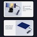 Miniatyrbild 2 av 5: 4 i 1 USB C Hub RJ45 Gigabit Ethernet Port 3 USB-portar USB C till Ethernet-adapter med förvaringshål för bärbara datorer surfplattor