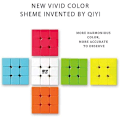 Pikkukuva 5 / 5: Tarraamaton Magic Cube 3x3x3 Puzzlelelu (56mm), Paras Opettavainen Leikki