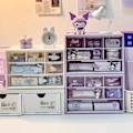 Pikkukuva 3 / 5: Sanrio Kuromi Kawaii Anime Tarrat Asusteet DIY Säilytyslaatikko My Melody C