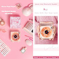 Pikkukuva 5 / 5: The Waves Vinyyli soitin, Wave Retro Vinyylilevy soitin Langaton Bluetooth kaiutin {FW} Pink