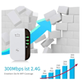 Miniatyrbilde 2 av 5: WiFi-forsterker 2023 - Nyest, med Ethernet-port, rask installasjon, trådløs signalforsterker for hjemmet