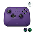 Miniatyrbillede 1 af 6: Ultimate 2.4g Trådløs Controller, Joystick Opdatering, Pro Gamepad med Bagknapper & Turbo Funktion til PC, Android, Steam Deck & Apple (Lilla) Purple