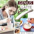 Miniatyrbild 5 av 5: Kaffe-Skärpennor för att göra Latte Bärbar Kaffe Pulvermålningspenna för DIY-Kaka Bakning Red
