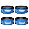 Miniatyrbilde 1 av 11: 4 stk sykkel ankelben bukser bukser stroppklips stropp sykling ankelstropp for jogging, sykling, klatring, camping Blue 0.05