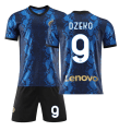 Miniatyrbild 1 av 11: 21-22 Inter Milan hemmatröja nr 10 Lautaro nr 7 Sanchez nr 9 Dzeko fotbollsplan kostym med strumpor Inter Milan home number 9 20#