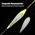 Miniatyrbilde 6 av 6: Fiske Lokke Float Iøynefallende Trekant Hale Float Indikator SD D 1#