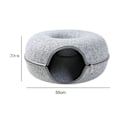 Pikkukuva 2 / 10: Cat Hill, Kissatunneli Donitsi VAALEANHARMAA Light grey