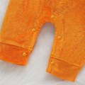 Miniatyrbilde 4 av 5: 0-24 måneder Nyfødt baby En del Gresskar Romper Kostyme Halloween Jumpsuit+Hatt+Støvler Sett Gaver 6-12 Months