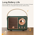 Pikkukuva 4 / 5: Retro Bluetooth-kaiutin Langaton minikaiutin, Kannettava ulkoilma Bl