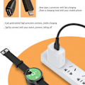 Miniatyrbillede 3 af 4: Type C til Garmin Watch opladerkabel, kompatibel med Garmin Fenix ​​6 6s 6x Pro, fenix 5 5s 5x Plus, USB C data synkroniseringsopladerkabel