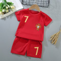 Miniatyrbilde 1 av 5: Fc Barcelona Barn Uniform Fotballdrakt Trening Kort Ermet Topper Baby c c 120