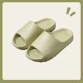 Miniatyrbillede 2 af 5: Hjemmesko Tykke Platform Badeværelse Sky Slippers GRØN grøn green 40-41#-40-41#