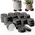 Miniatyrbild 1 av 4: 100 st 50 st Krukfötter Höjare Naturligt Gummi Blomkruka Matta Osynliga Krukfötter för Tunga Utomhusplaner 51MM -CH -GLS 50PCS
