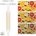 Miniatyrbilde 4 av 5: R7s 118mm LED-pære, 10W dobbel-endet lineær lampe J118 220V