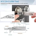 Pikkukuva 10 / 10: Lishi Tool Lukkoseppä M1/MS2 M1/MS2