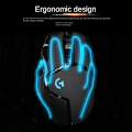Miniatyrbillede 4 af 5: G502 HERO Højtydende Ledningsført Gaming Mus, HERO 25K Sensor, 25.600 DPI, RGB, Justerbare Vægte, 11 Programmerbare Knapper, Intern Hukommelse