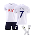 Pikkukuva 1 / 11: 21-22 Tottenham Hotspur kotipaita nro 7 Son Heung-min nro 10 Kane aikuisten lasten lyhythihainen jalkapalloasu joukkueasu Tottenham Hotspur home number 7 M