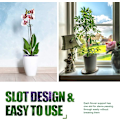 Pikkukuva 2 / 8: 6 Kpl Kukkakasvien Tukivarsi Metalli Yksivarsi Tukivarsi Puutarhatuki Amaryllis Orkidea Lilja Ruusu Tomaatti Tummanvihreä