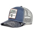 Miniatyrbillede 2 af 2: Vuxen Black Panther Mesh Cap Sommar Baseball Cap Trucker Cap W-WELLNG Striped bass