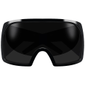 Miniatyrbillede 1 af 7: 3722 Oversized Wrap Around Custom Logo Solbriller til Kvinder Mænd Futuristiske Buede Linser Shades Fashion Shield Y2k Solbriller Black oversized