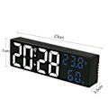 Miniatyrbilde 2 av 10: Digital veggklokke elektronisk LED-klokke 2 2