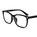 Pikkukuva 1 / 5: Tietokonelasit, sinistä valoa suodattavat UV-suojalasit, unisex, 1 kpl 1 Pack black