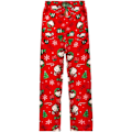 Miniatyrbild 1 av 4: Söta tecknade pyjamasbyxor för kvinnor, all-over-tryck, flanellpyjamas, jul, halloween, varma hemmaplagg, graffitibyxor, stil-5 Style-5 XXL