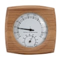 Miniatyrbild 1 av 5: 2-i-1 Inomhus Trä Termometer Hygrometer Ångbastu Bastu Rum Tillbehör