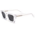 Pikkukuva 4 / 7: Korkea laatu Tehdas 2024 Italian Luxury Acetate Shades Käsityönä Paksu Neliö Mukautettu Metalli Logo Polaroitu Acetate Aurinkolasit 2 As shown in figure
