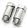 Miniatyrbillede 1 af 4: 2 stk. Udledning Ilt Sensor Lambda 45mm O2 M18 X1.5 Forlængelsesafstand Jernbelægning Nikkelforlænger